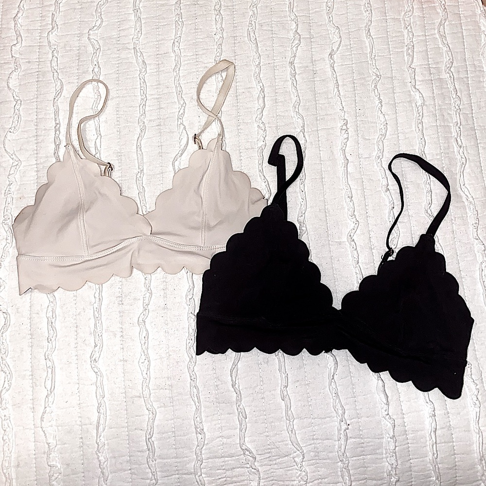 Black and white